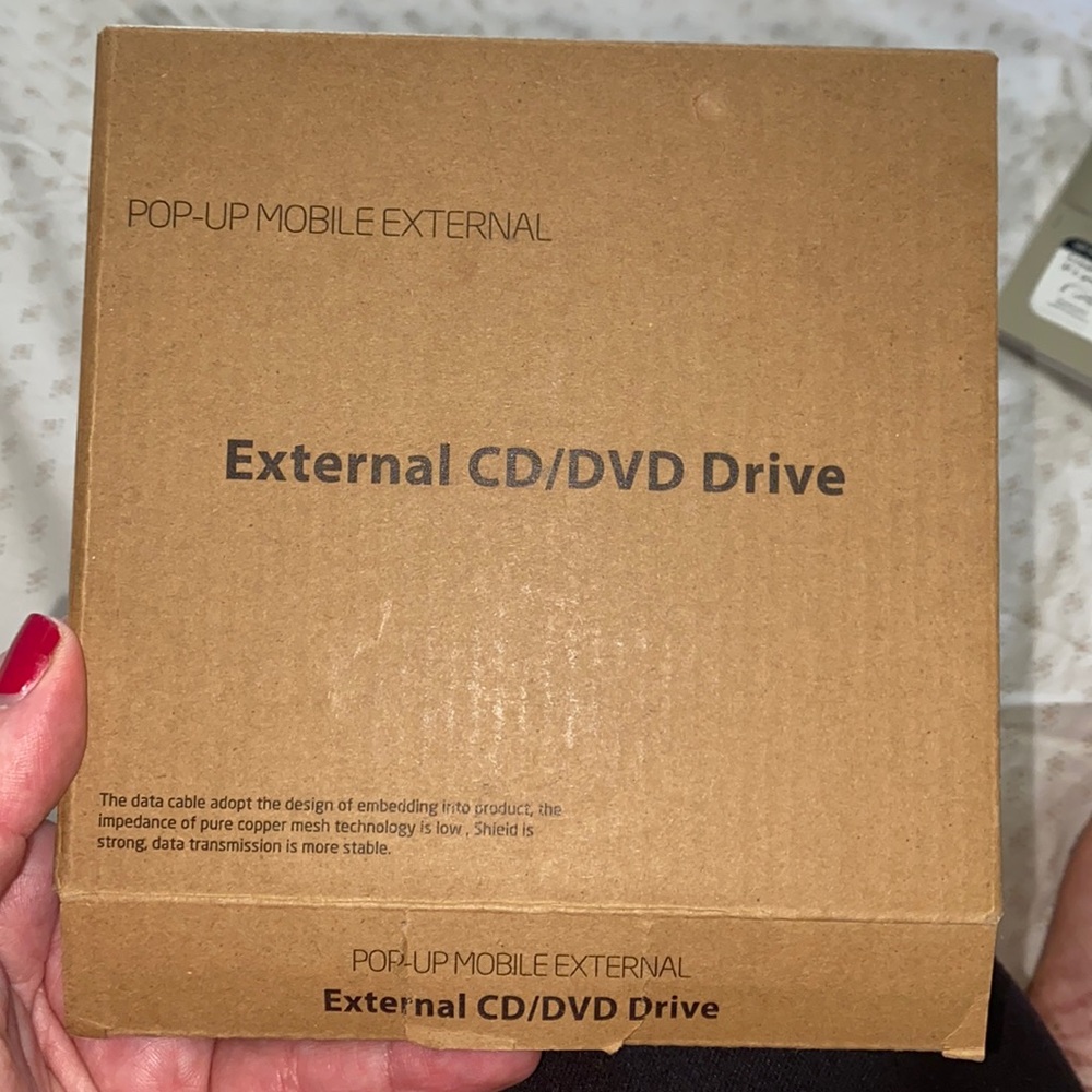 Portable DVD player